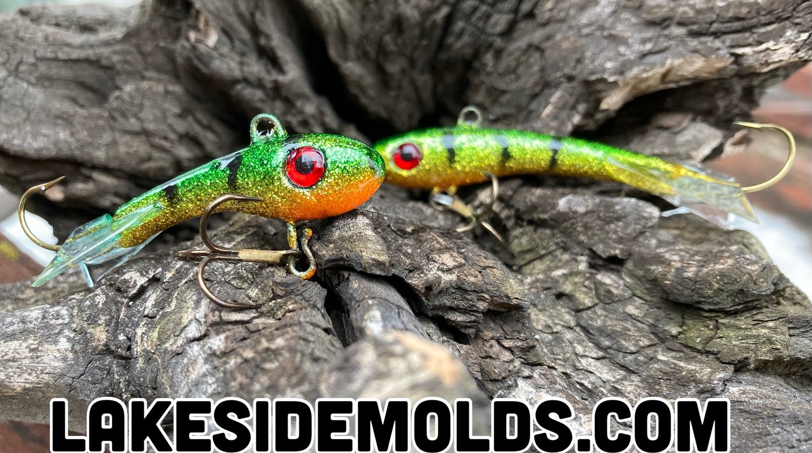 Vertical Jigging Minnow Mold ( 6 cavity ) Size: 1/2 oz ( Starter